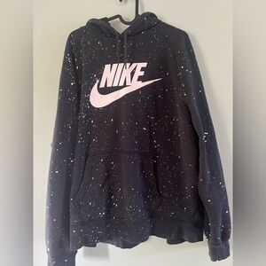 Nike Men's Black Speckled Sweater